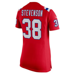 New England Patriots Nike Rhamondre Stevenson  Women's Team Game Jersey