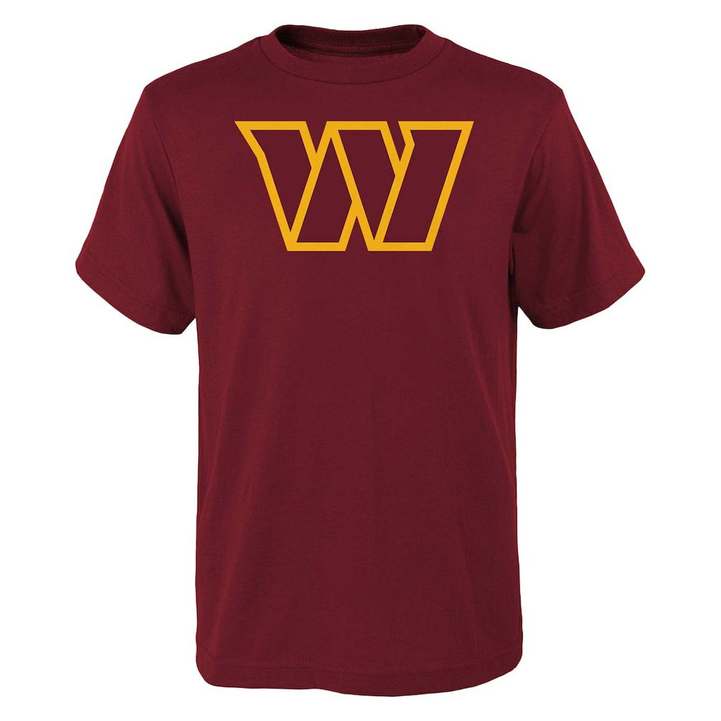 Washington Commanders  Outerstuff Youth Primary Logo T-Shirt