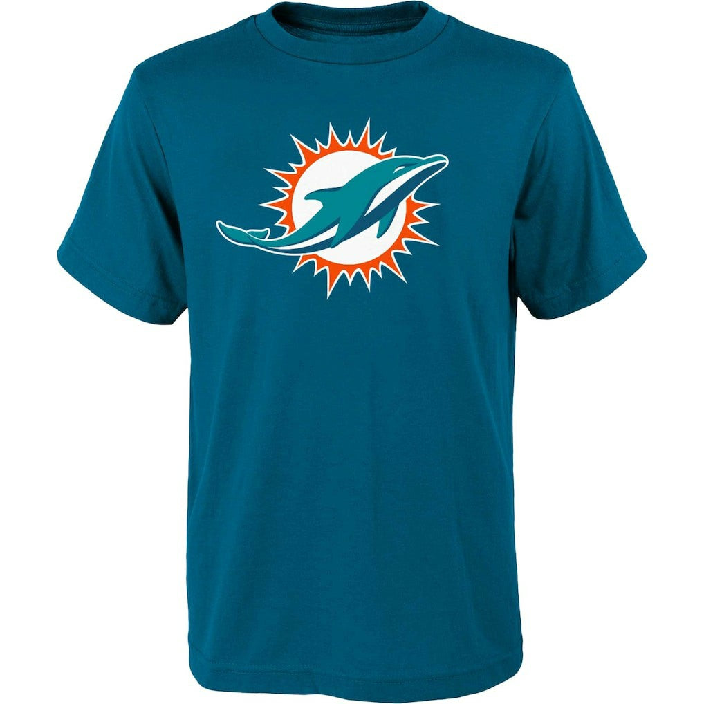Miami Dolphins  Outerstuff Youth Primary Logo T-Shirt