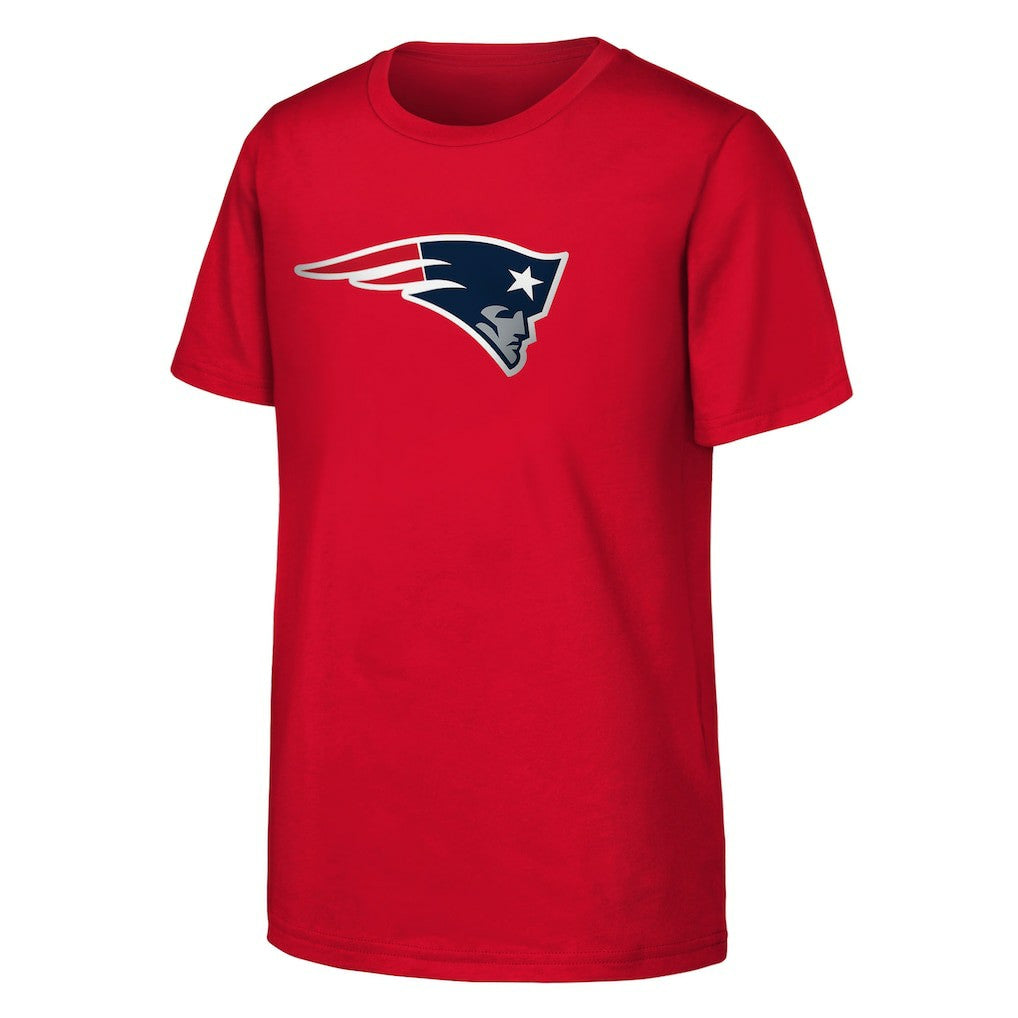 New England Patriots  Outerstuff Youth Primary Logo T-Shirt