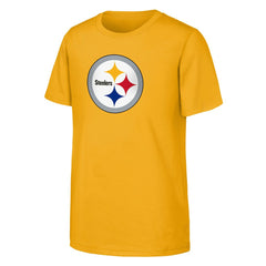 Pittsburgh Steelers  Outerstuff Youth Primary Logo T-Shirt