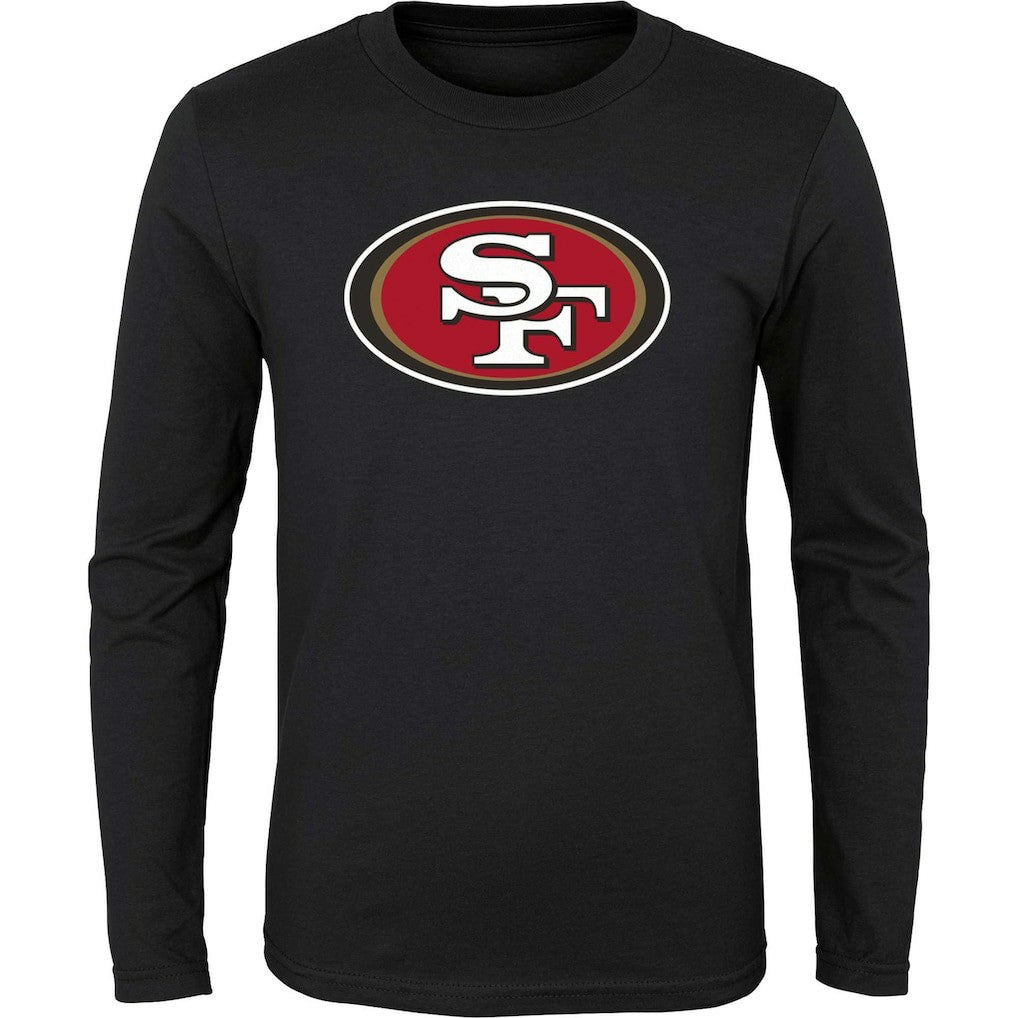 San Francisco 49ers  Youth Primary Logo Long Sleeve T-Shirt