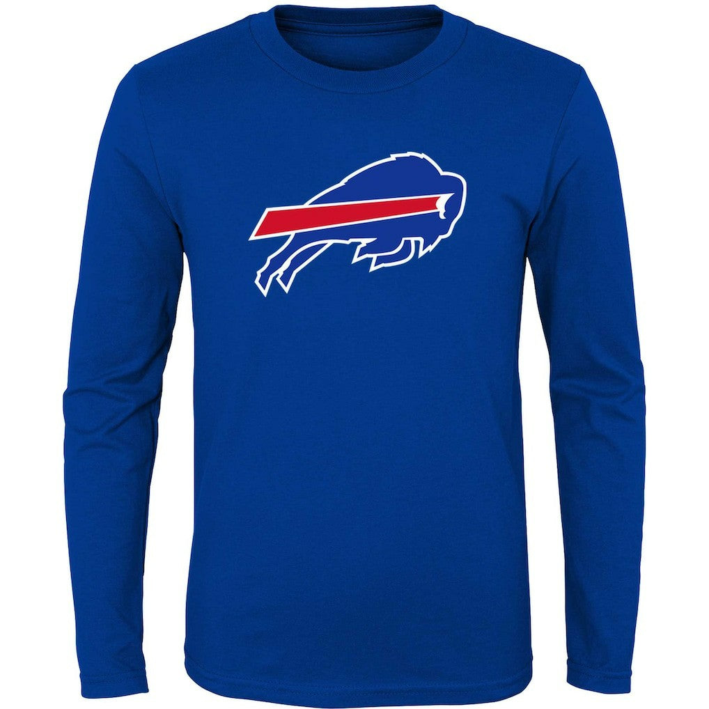 Buffalo Bills  Youth Primary Logo Long Sleeve T-Shirt