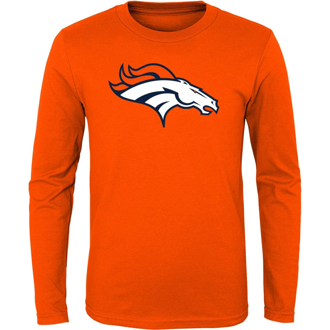 Denver Broncos  Youth Primary Logo Long Sleeve T-Shirt
