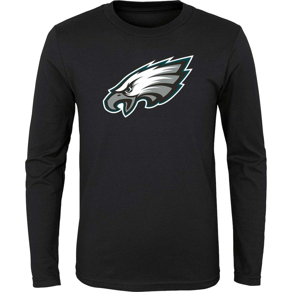 Philadelphia Eagles  Youth Primary Logo Long Sleeve T-Shirt