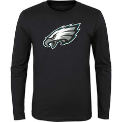 Philadelphia Eagles  Youth Primary Logo Long Sleeve T-Shirt