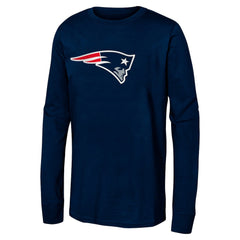 New England Patriots  Youth Primary Logo Long Sleeve T-Shirt