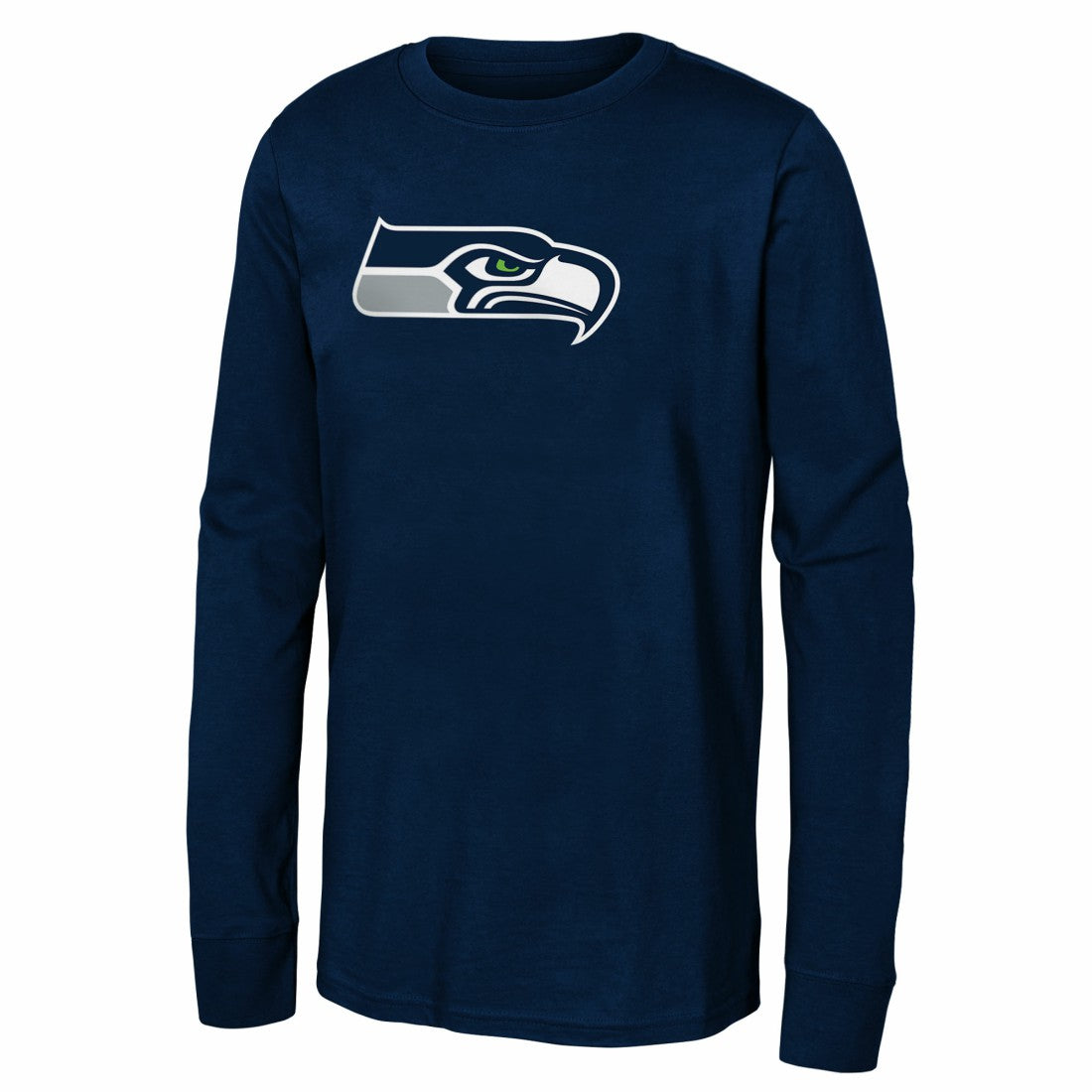 Seattle Seahawks  Youth Primary Logo Long Sleeve T-Shirt
