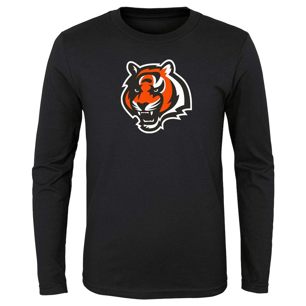 Cincinnati Bengals  Preschool Primary Logo Long Sleeve T-Shirt
