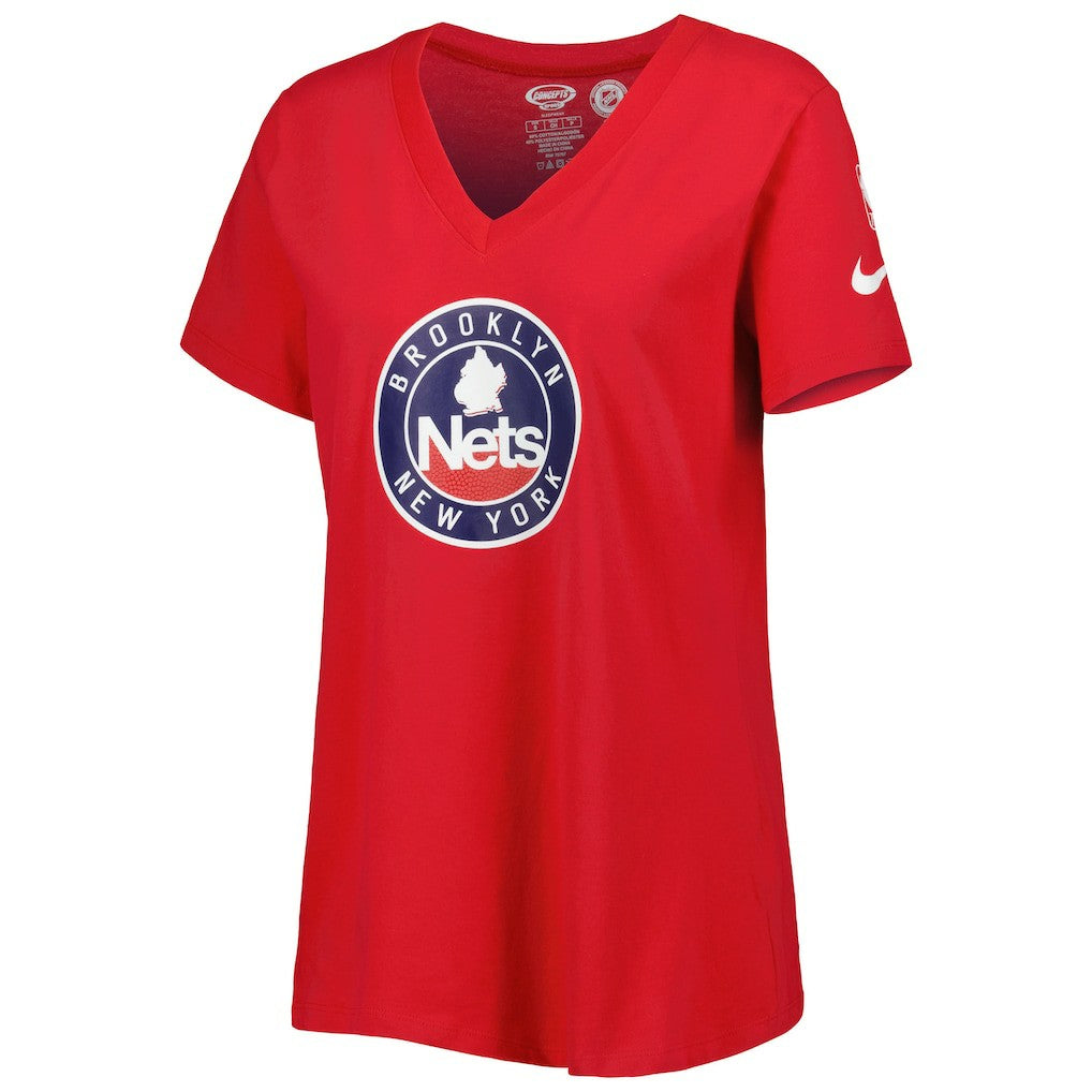 Brooklyn Nets Women's Local Performance V-Neck T-Shirt For Sale