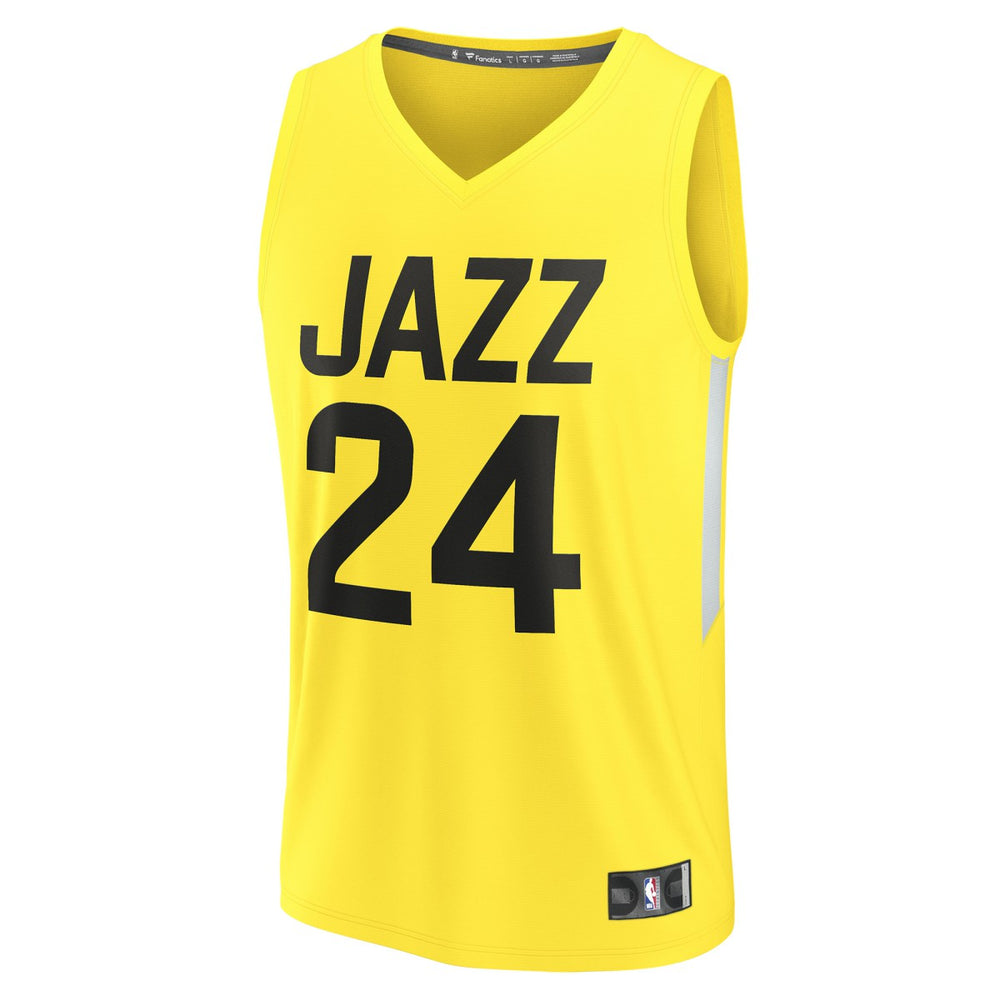 Walker Kessler Utah Jazz Fast Break Replica Player Jersey New