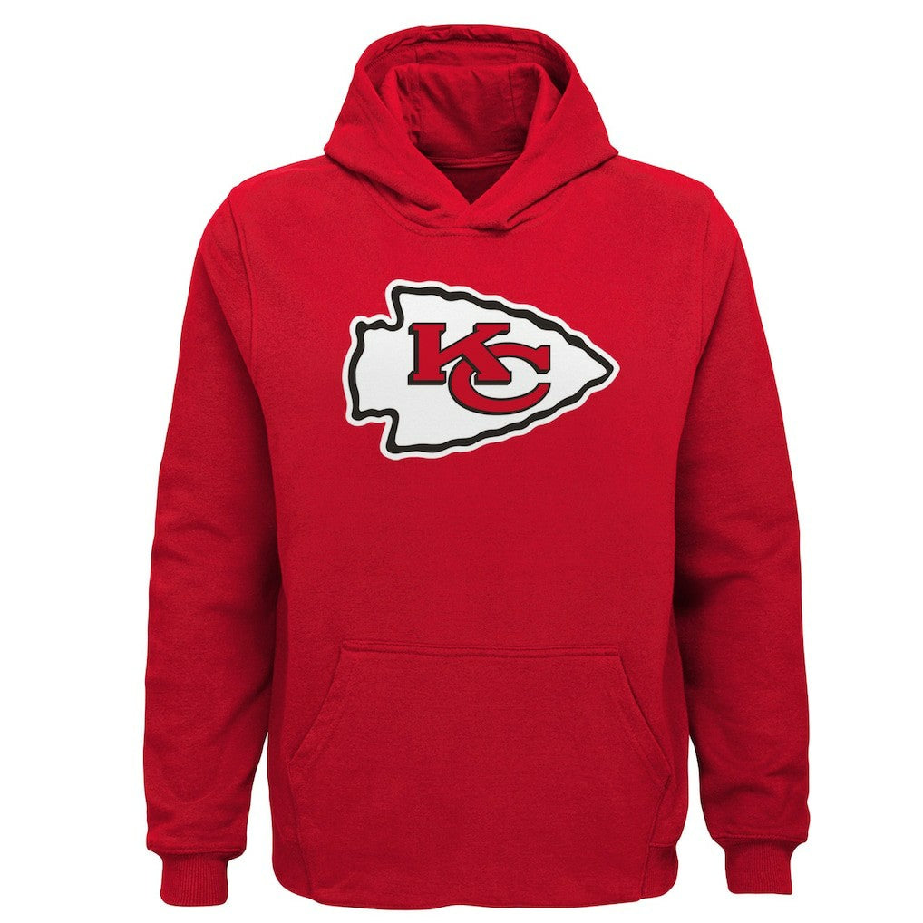 Kansas City Chiefs  Youth Team Logo Pullover Hoodie