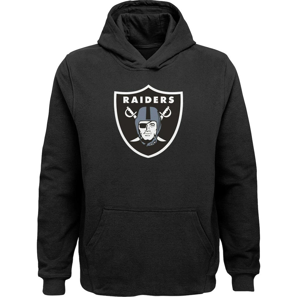 Las Vegas Raiders  Youth Team Logo Pullover Hoodie