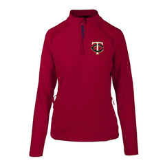 Minnesota Twins Levelwear Women's Hadley Quarter-Zip Pullover Top | MLB Outlet