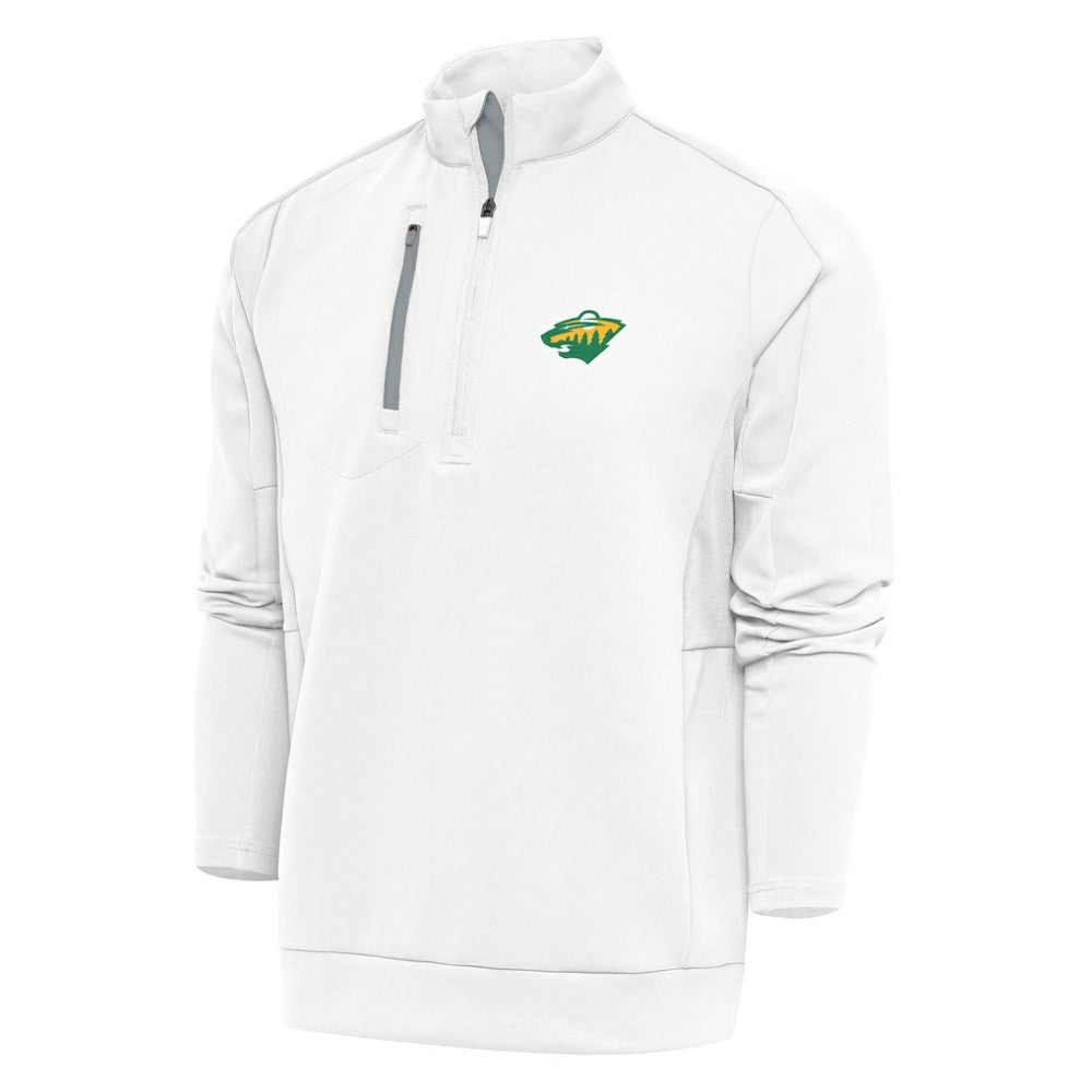 Minnesota Wild Antigua Special Edition 2.0 Generation Quarter-Zip Pullover Top For Sale