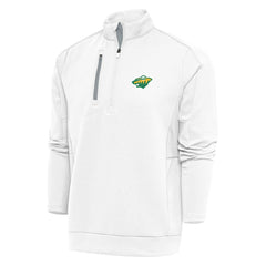 Minnesota Wild Antigua Special Edition 2.0 Generation Quarter-Zip Pullover Top For Sale