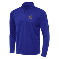 New York Rangers Antigua Special Edition 2.0 Tribute Quarter-Zip Pullover Top Outlet