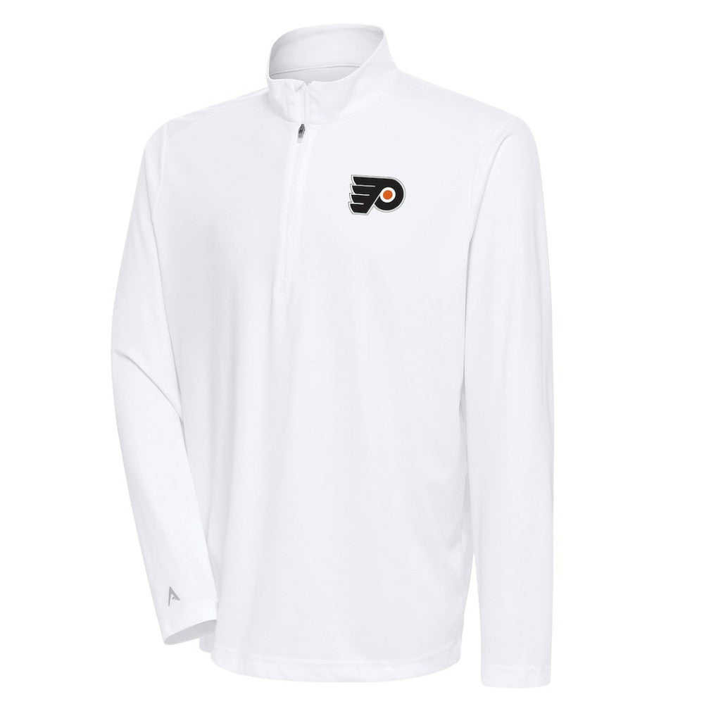 Philadelphia Flyers Antigua Special Edition 2.0 Tribute Quarter-Zip Pullover Top Online