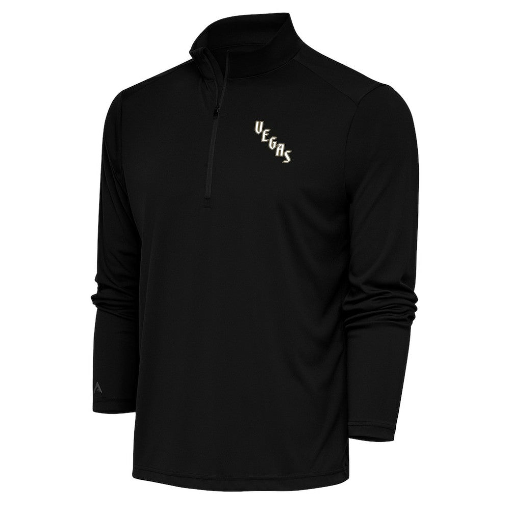 Vegas Golden Knights Antigua Special Edition 2.0 Tribute Quarter-Zip Pullover Top Discount