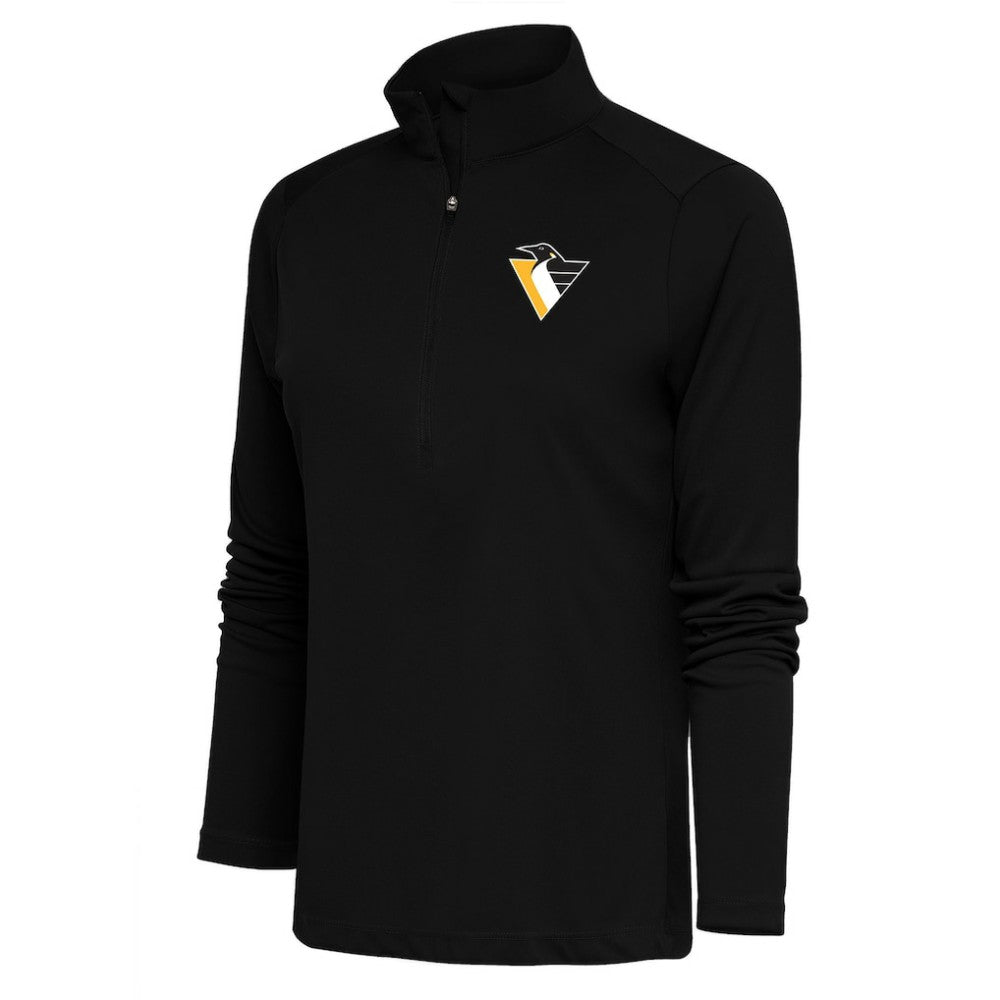 Pittsburgh Penguins Antigua Women's Special Edition 2.0 Tribute Quarter-Zip Pullover Top Discount
