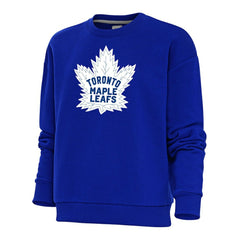 Toronto Maple Leafs Antigua Women's Special Edition 2.0 Victory Crewneck Pullover Sweatshirt Outlet