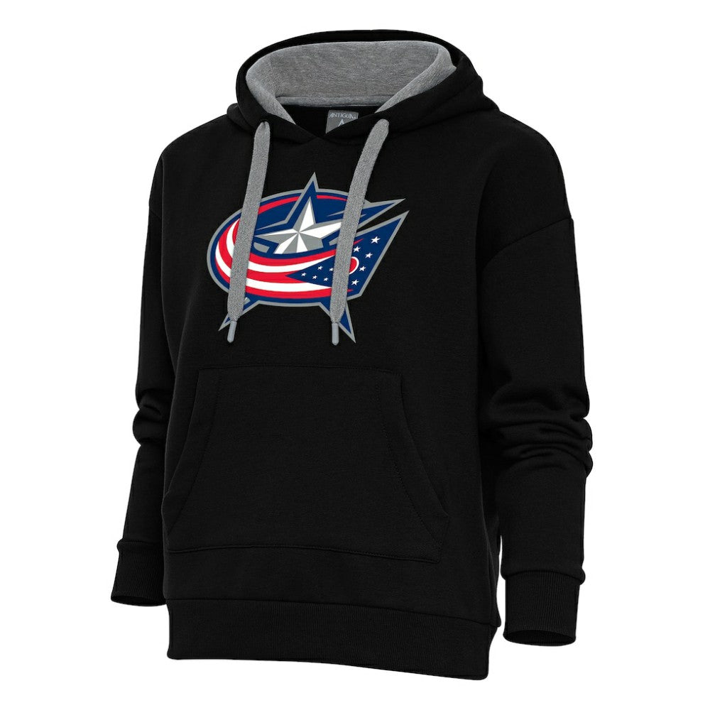 Columbus Blue Jackets Antigua Women's Special Edition 2.0 Victory Pullover Hoodie Discount