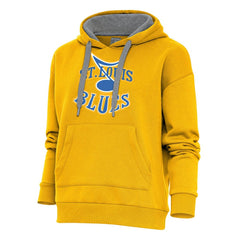 St. Louis Blues Antigua Women's Special Edition 2.0 Victory Pullover Hoodie On Sale