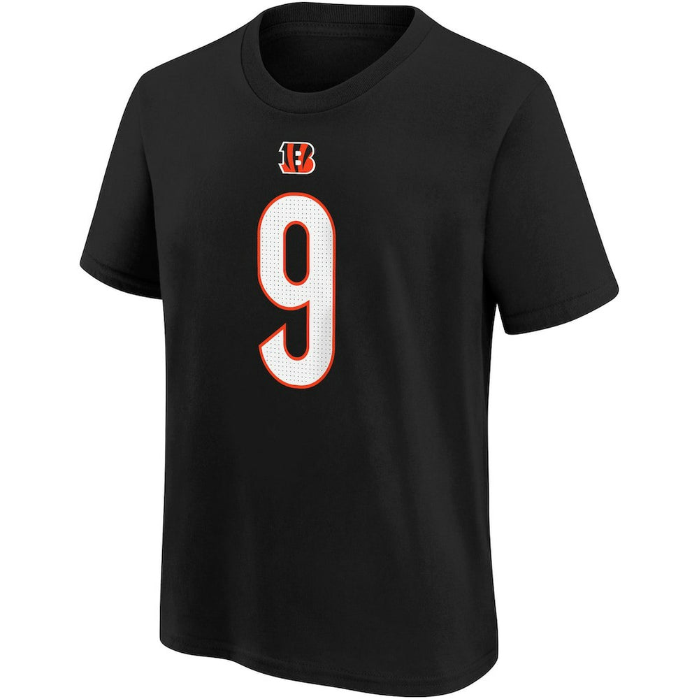 Cincinnati Bengals Nike Joe Burrow  Youth Player Name & Number T-Shirt