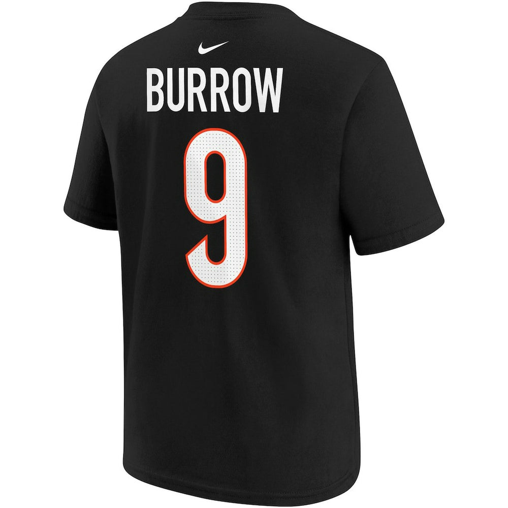 Cincinnati Bengals Nike Joe Burrow  Youth Player Name & Number T-Shirt