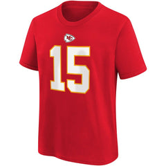 Kansas City Chiefs Nike Patrick Mahomes  Youth Player Name & Number T-Shirt