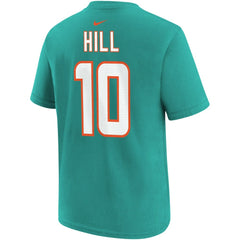 Miami Dolphins Nike Tyreek Hill  Youth Player Name & Number T-Shirt