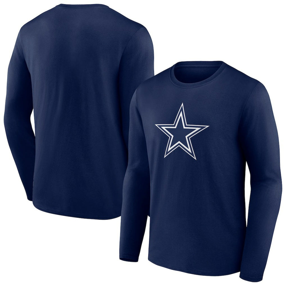 Dallas Cowboys  Primary Logo Long T-Shirt