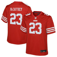 San Francisco 49ers Nike Christian McCaffrey  Youth Game Jersey