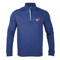 Toronto Blue Jays Levelwear Calibre Quarter-Zip Pullover Top | MLB Discount