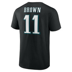 Philadelphia Eagles  A.J. Brown  Icon Player Name & Number T-Shirt