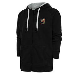 Cleveland Browns  Antigua Team Logo Victory Full-Zip Hoodie