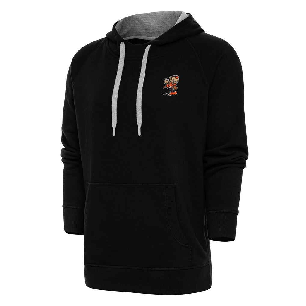 Cleveland Browns  Antigua Team Logo Victory Pullover Hoodie