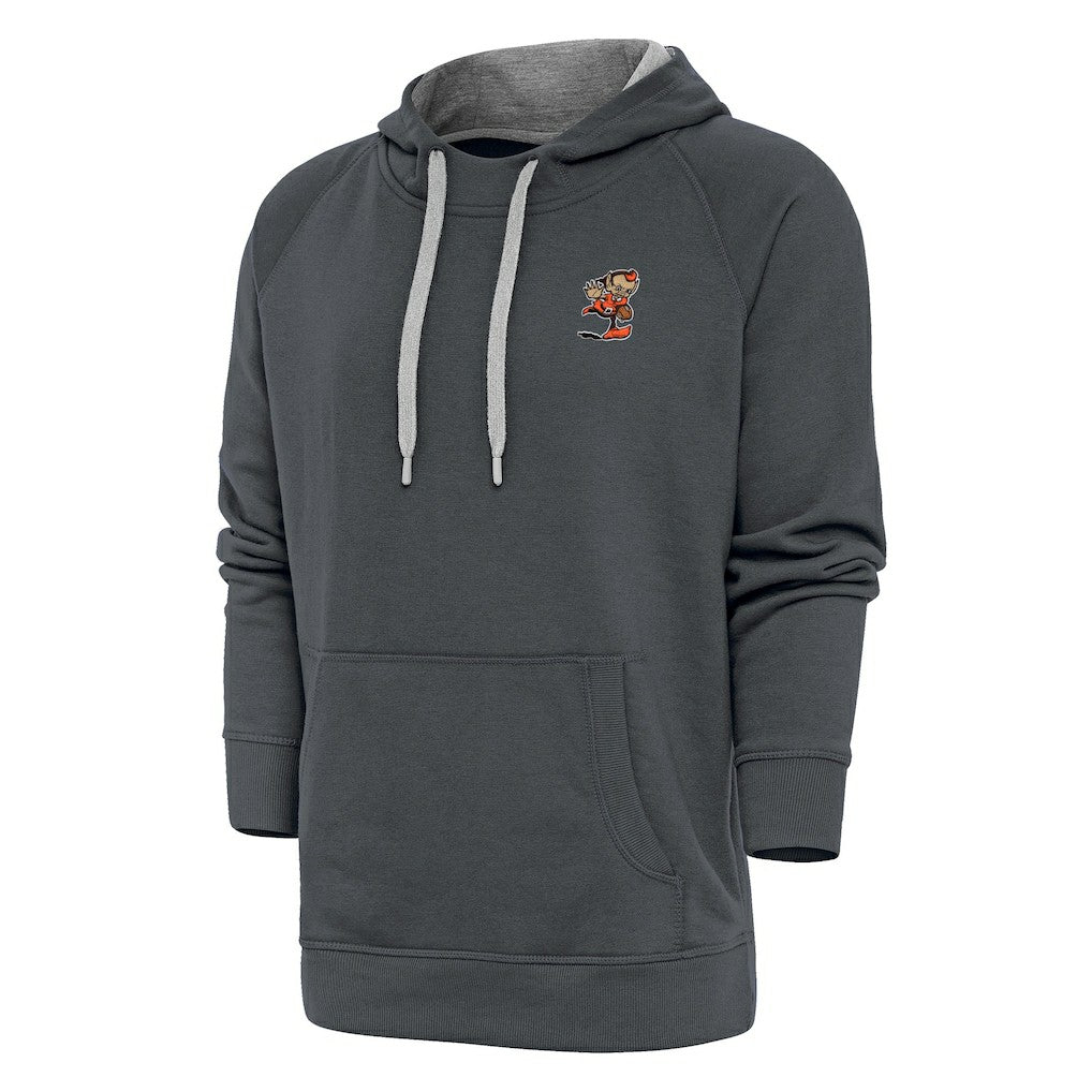 Cleveland Browns  Antigua Team Logo Victory Pullover Hoodie