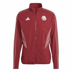 Bayern Munich 2023/24 Anthem Full-Zip Jacket Red - Adidas