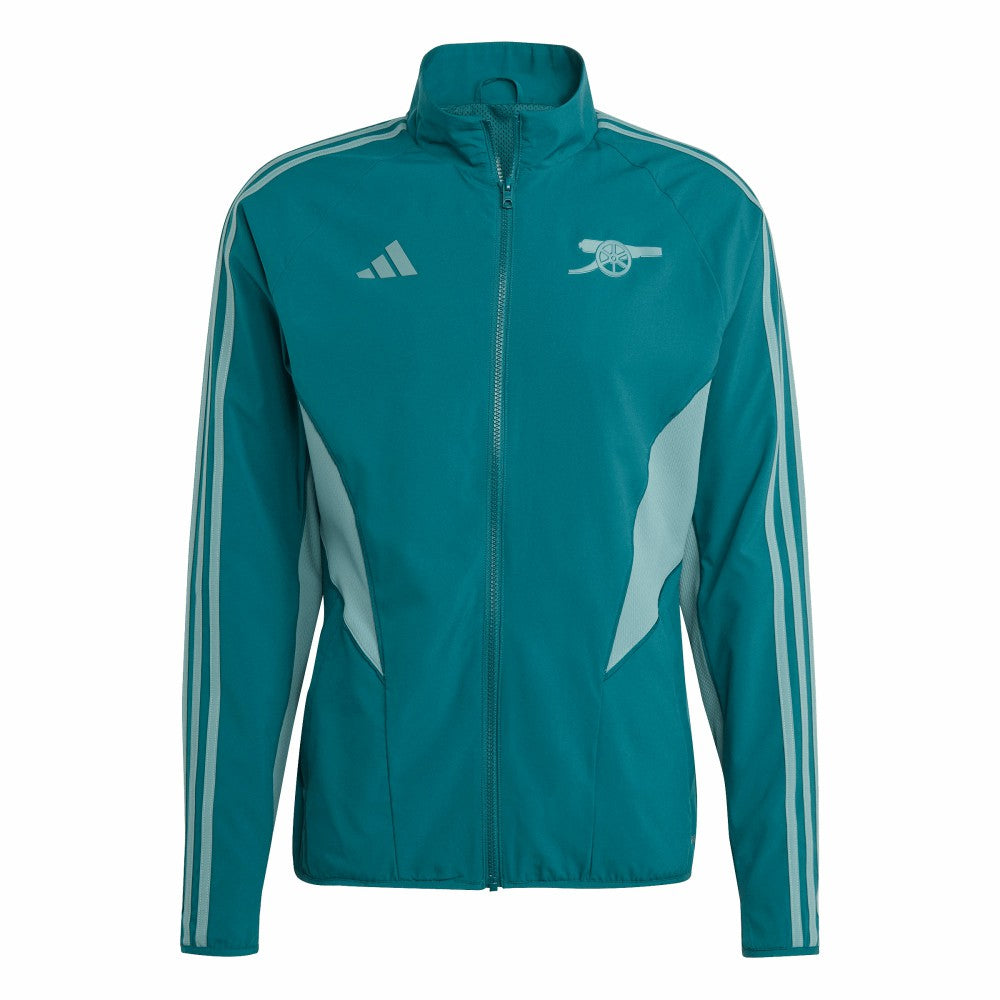 Arsenal 2023/24 Anthem Full-Zip Jacket Green - Adidas