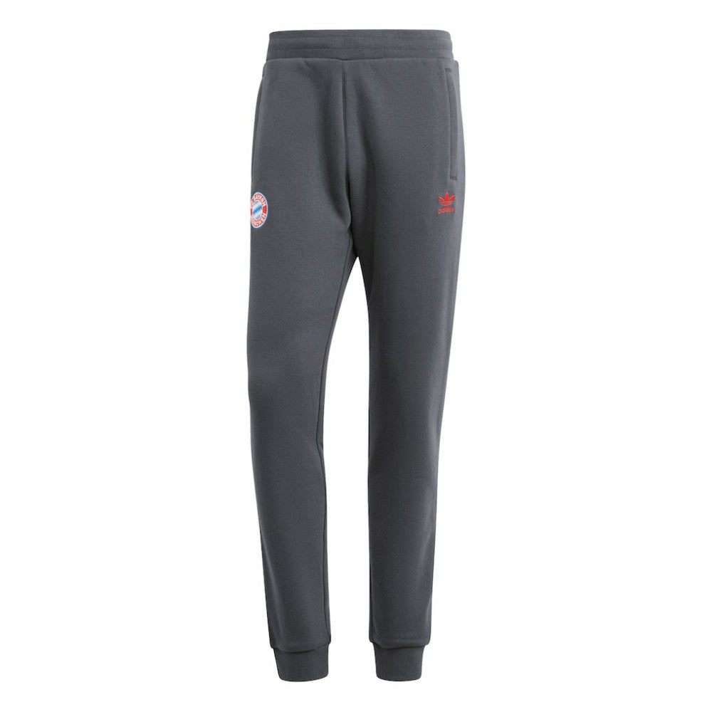 Bayern Munich Originals Essentials Pants Charcoal - Adidas