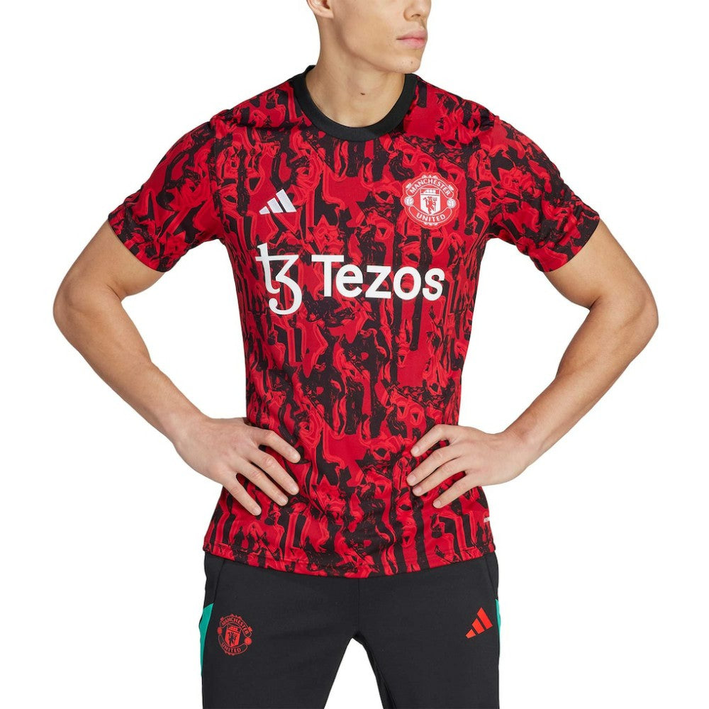 Manchester United 2023/24 Pre-Match Top Red - Adidas
