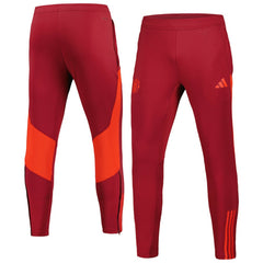 Manchester United 2023/24 AEROREADY Training Pants Red - Adidas