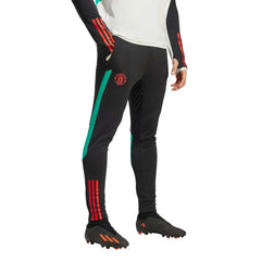 Manchester United 2023/24 AEROREADY Training Pants Black - Adidas