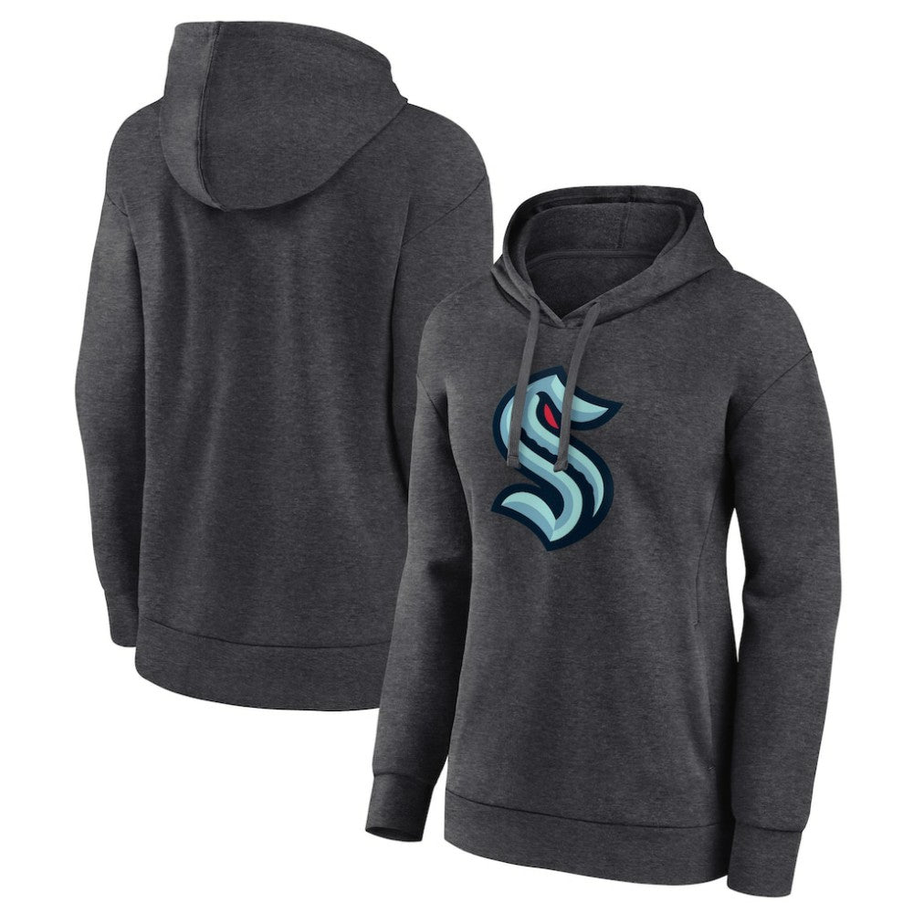 Seattle Kraken Women's Primary Logo Pullover Hoodie For Sale