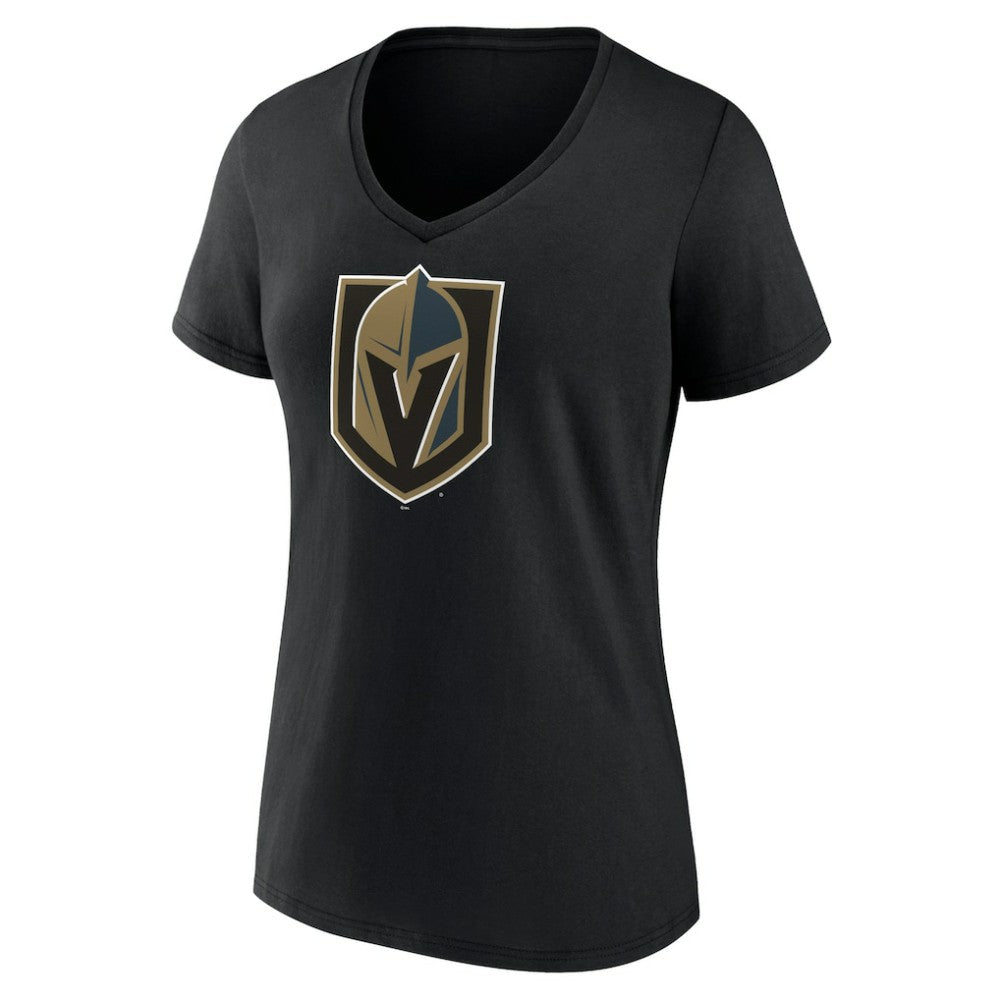 Vegas Golden Knights Women's Team Primary Logo V-Neck T-Shirt Sale