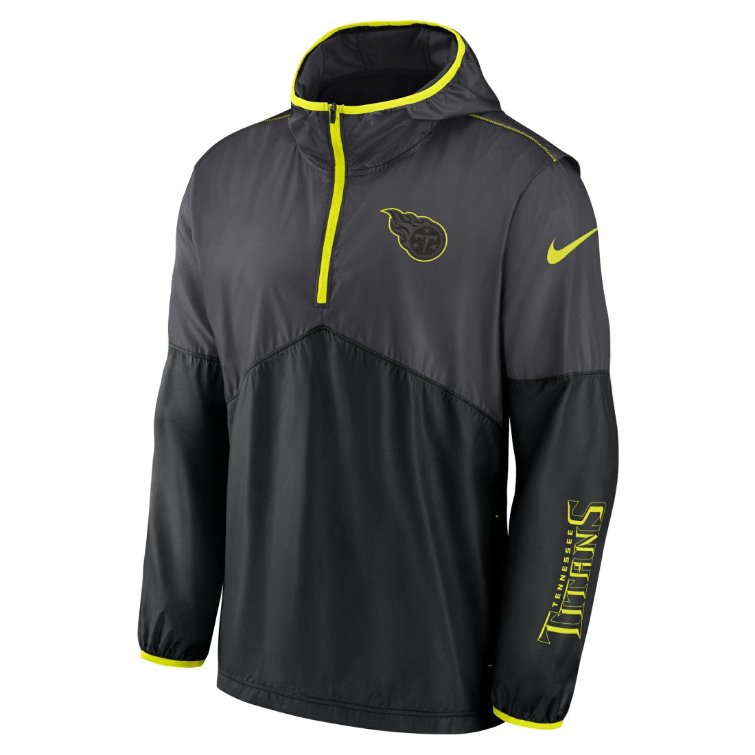 Tennessee Titans Nike Volt Hoodie Half-Zip Jacket