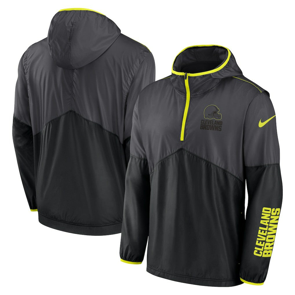 Cleveland Browns Nike Volt Hoodie Half-Zip Jacket
