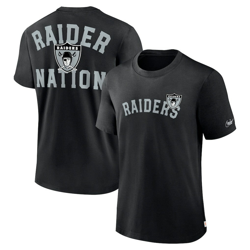 Las Vegas Raiders Nike Rewind Slogan T-Shirt