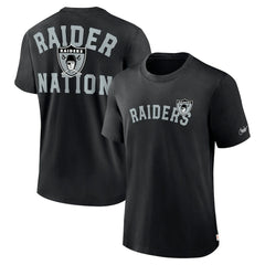 Las Vegas Raiders Nike Rewind Slogan T-Shirt